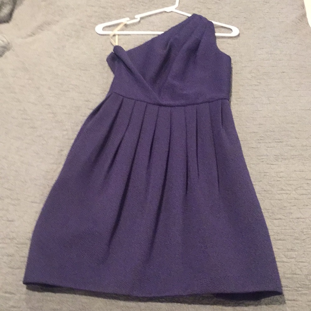 Halston Heritage asymmetrical dress